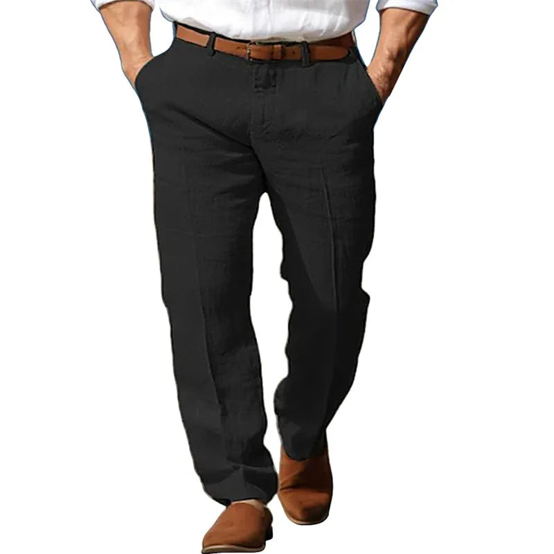 Lorenzo™ | Breathable Linen Summer Trouser
