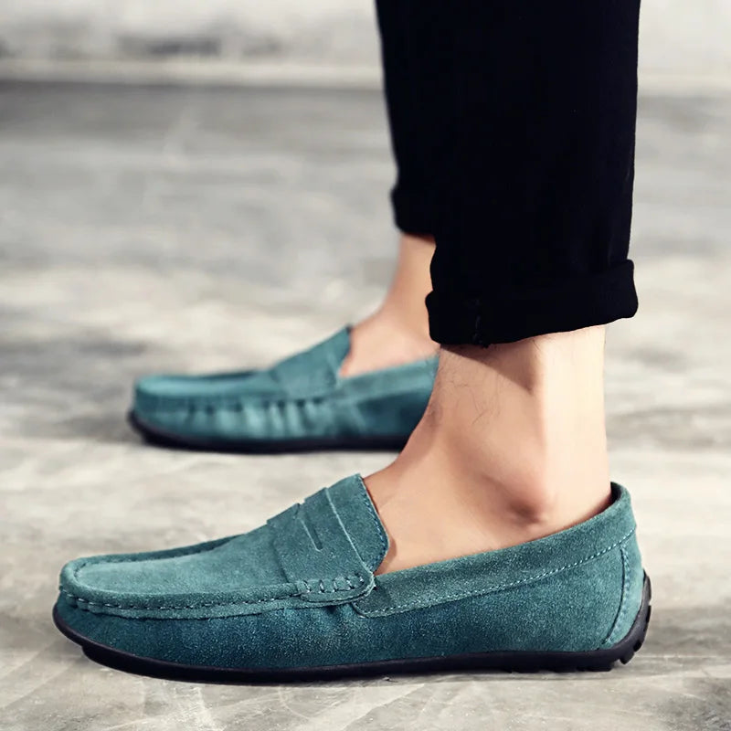 Luca™ | Lightweight Suede Driving Loafer