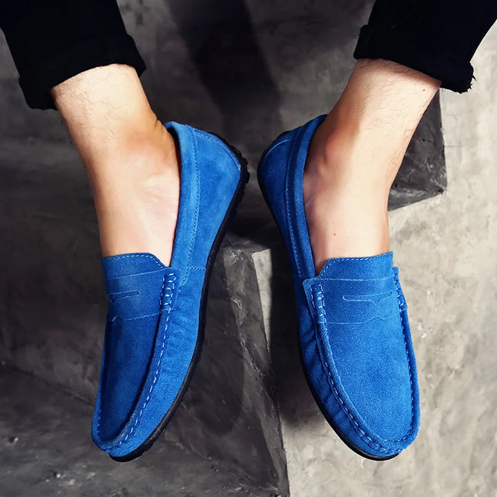 Luca™ | Lightweight Suede Driving Loafer