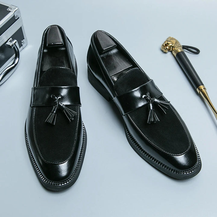 Edmund™ | Refined Tassel Suede Loafer