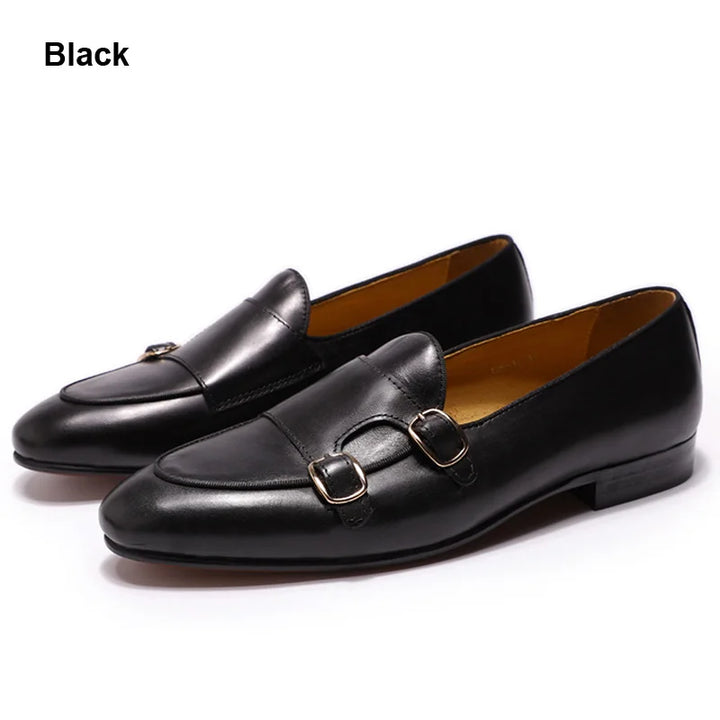 Lucian™ | Hand-Painted Monk Strap Loafer