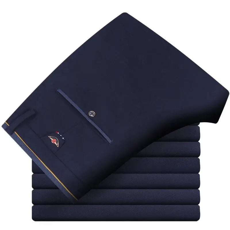 Miles™ | Tailored Elastic Straight Trouser