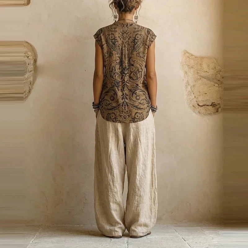 Margot™ | Cotton Linen 3-Piece Set