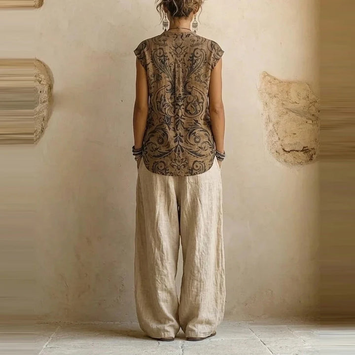Margot™ | Cotton Linen 3-Piece Set