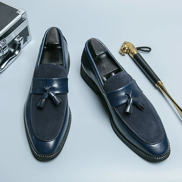 Edmund™ | Refined Tassel Suede Loafer