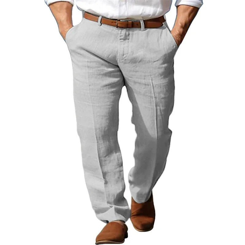 Lorenzo™ | Breathable Linen Summer Trouser