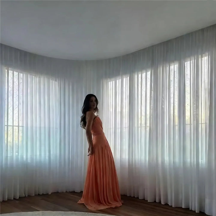 Valentina™ | Strapless Pleated Evening Gown