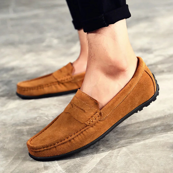 Luca™ | Lightweight Suede Driving Loafer