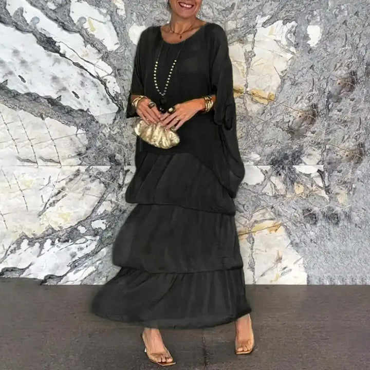 Élise™ | Elegant Flowing Maxi Dress