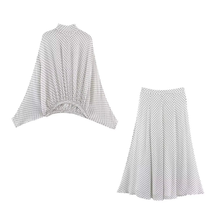 Colette™ | Polka Dot Chiffon Holiday Set