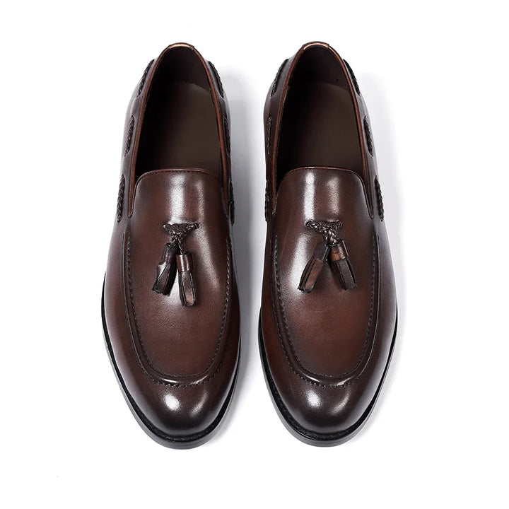 James™ | Classic Tassel Leather Loafer