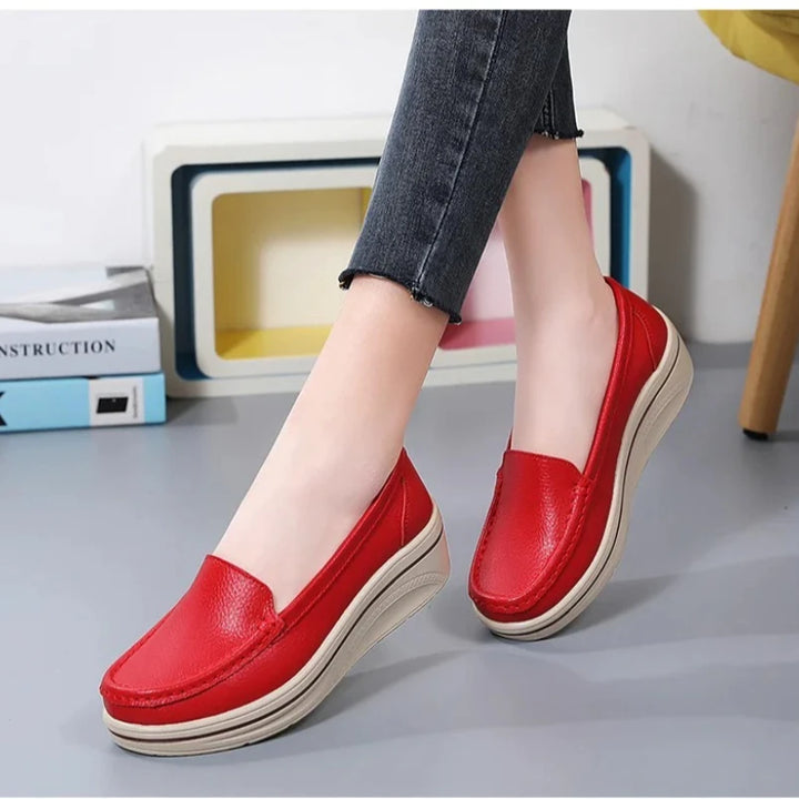 Celeste™ | Wedge Comfort Slip-On Loafer