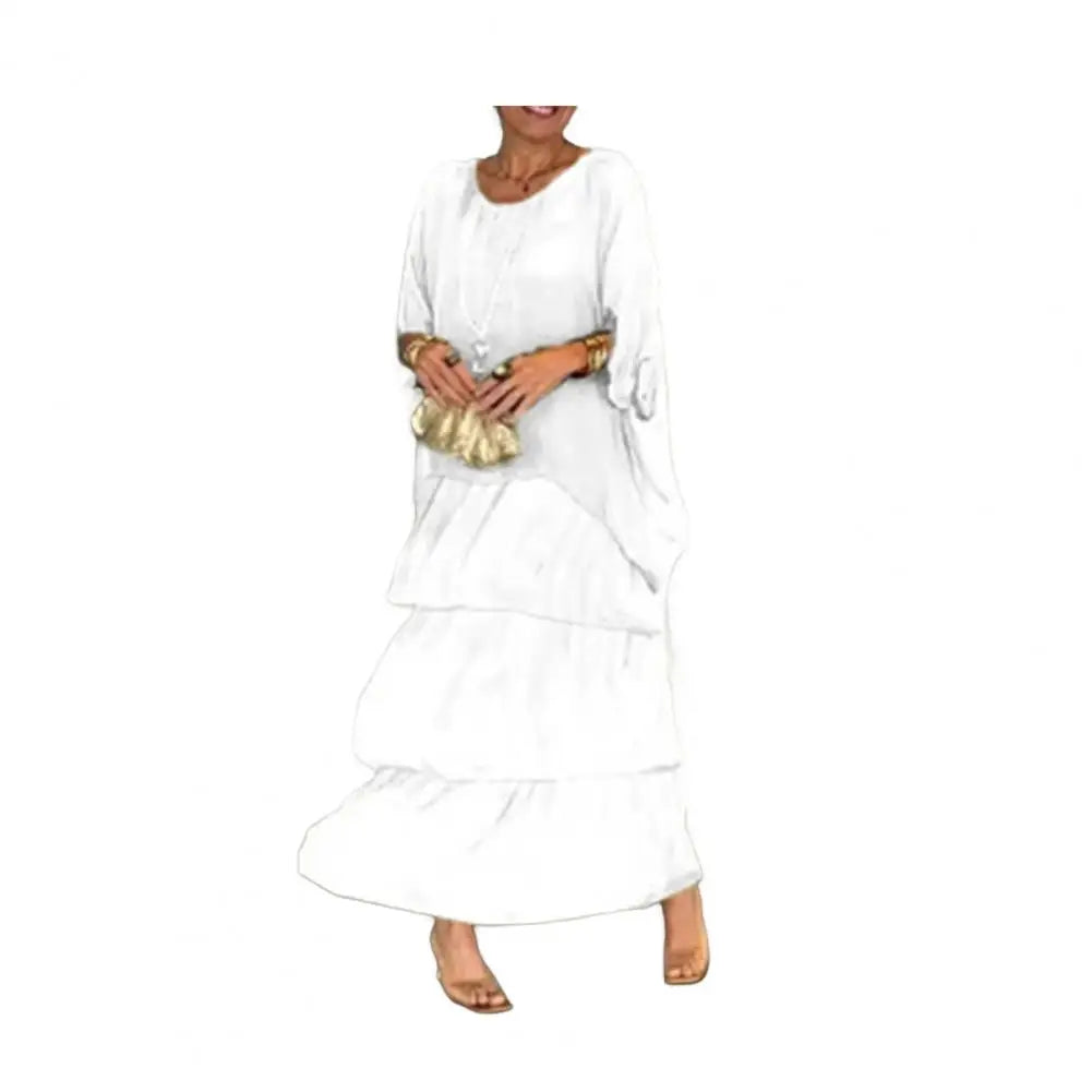 Élise™ | Elegant Flowing Maxi Dress