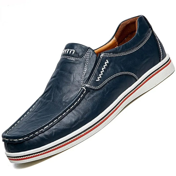 Lorenzo™ | Genuine Leather Slip-On Loafers