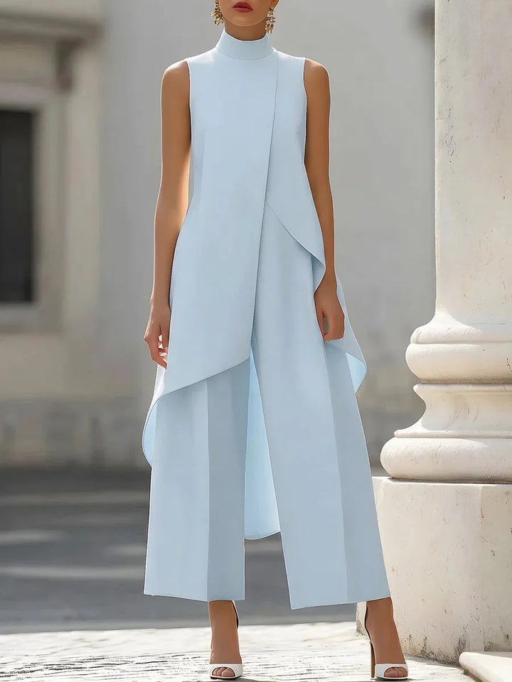 Clémence™ | Asymmetric Wrap Pant Set