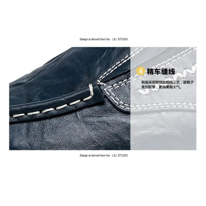 Lorenzo™ | Genuine Leather Slip-On Loafers