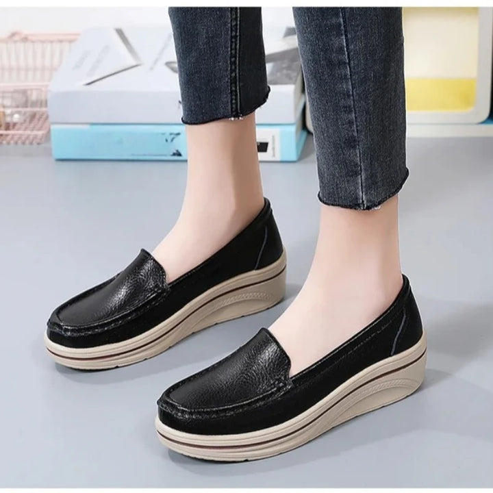 Celeste™ | Wedge Comfort Slip-On Loafer