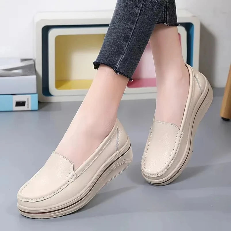 Celeste™ | Wedge Comfort Slip-On Loafer