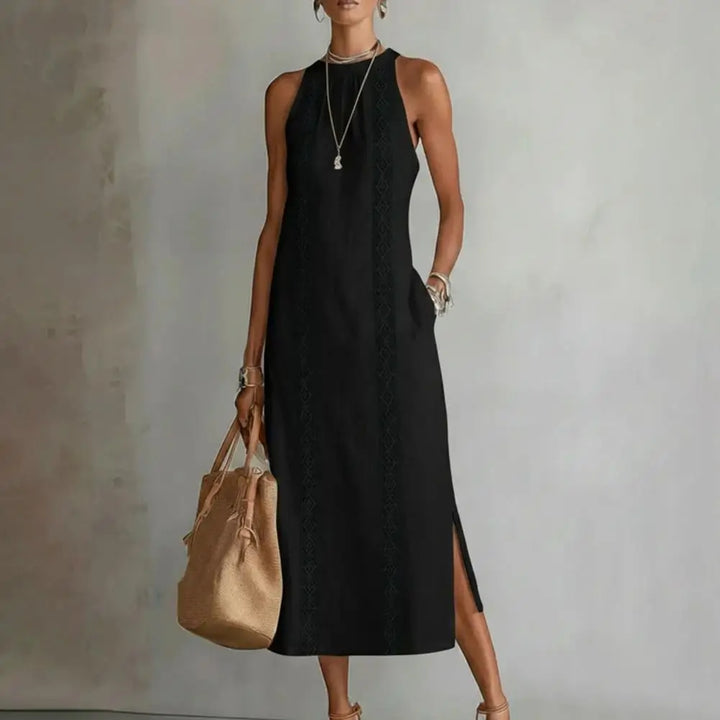 Celeste™ | Boho Lace Split Sundress