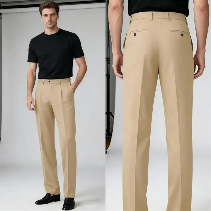 Arthur™ | Pleated Wide-Leg Dress Trouser