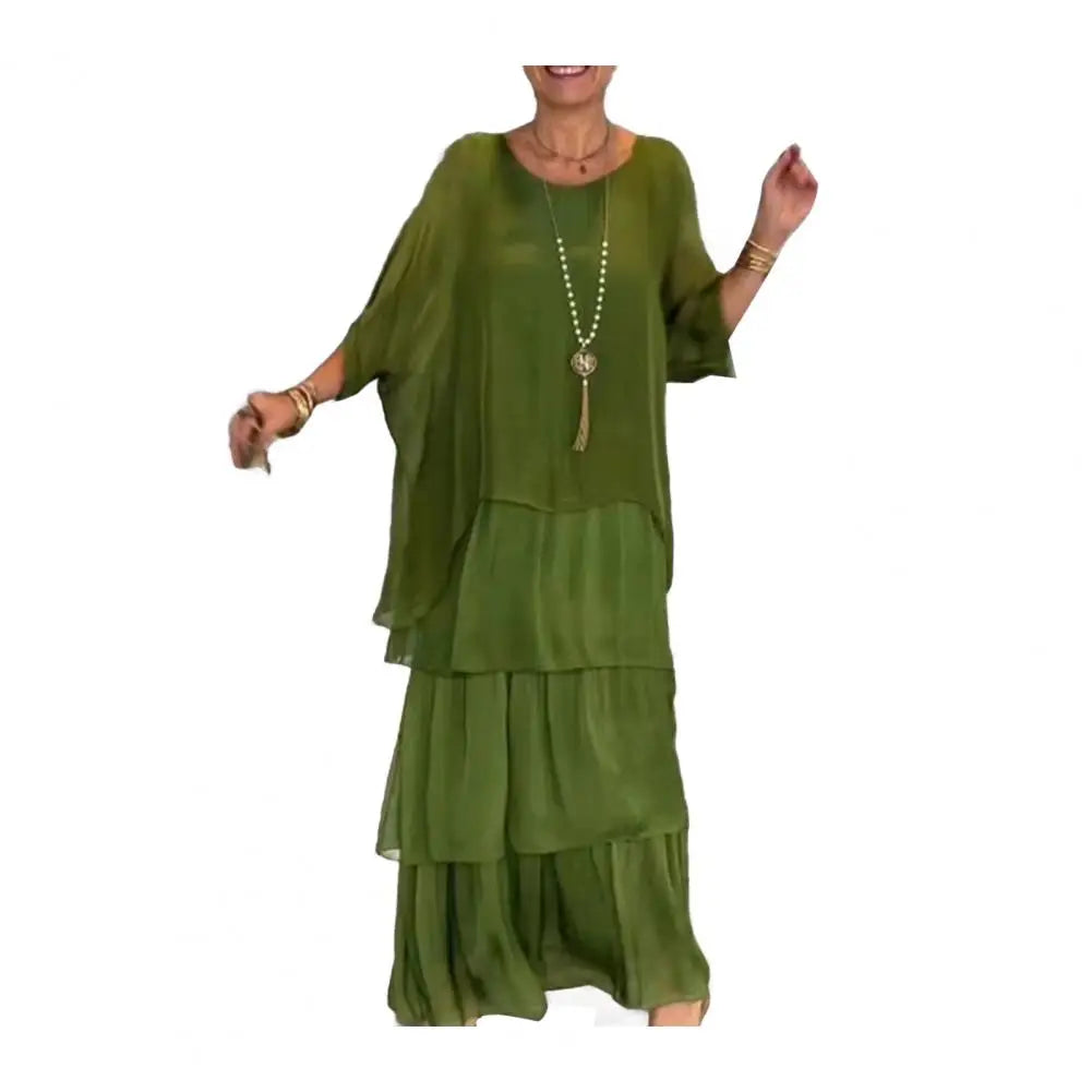 Élise™ | Elegant Flowing Maxi Dress