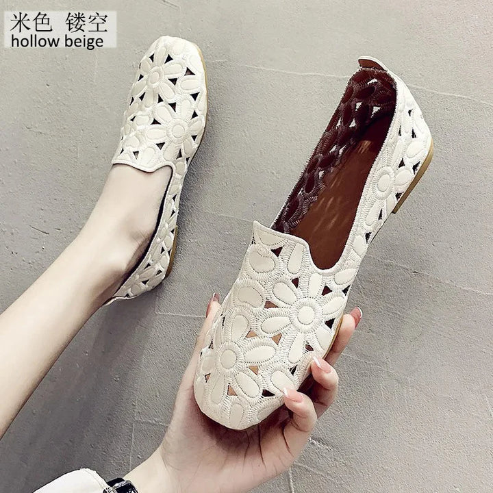 Anaïs™ | Breathable Orthopedic Summer Flat