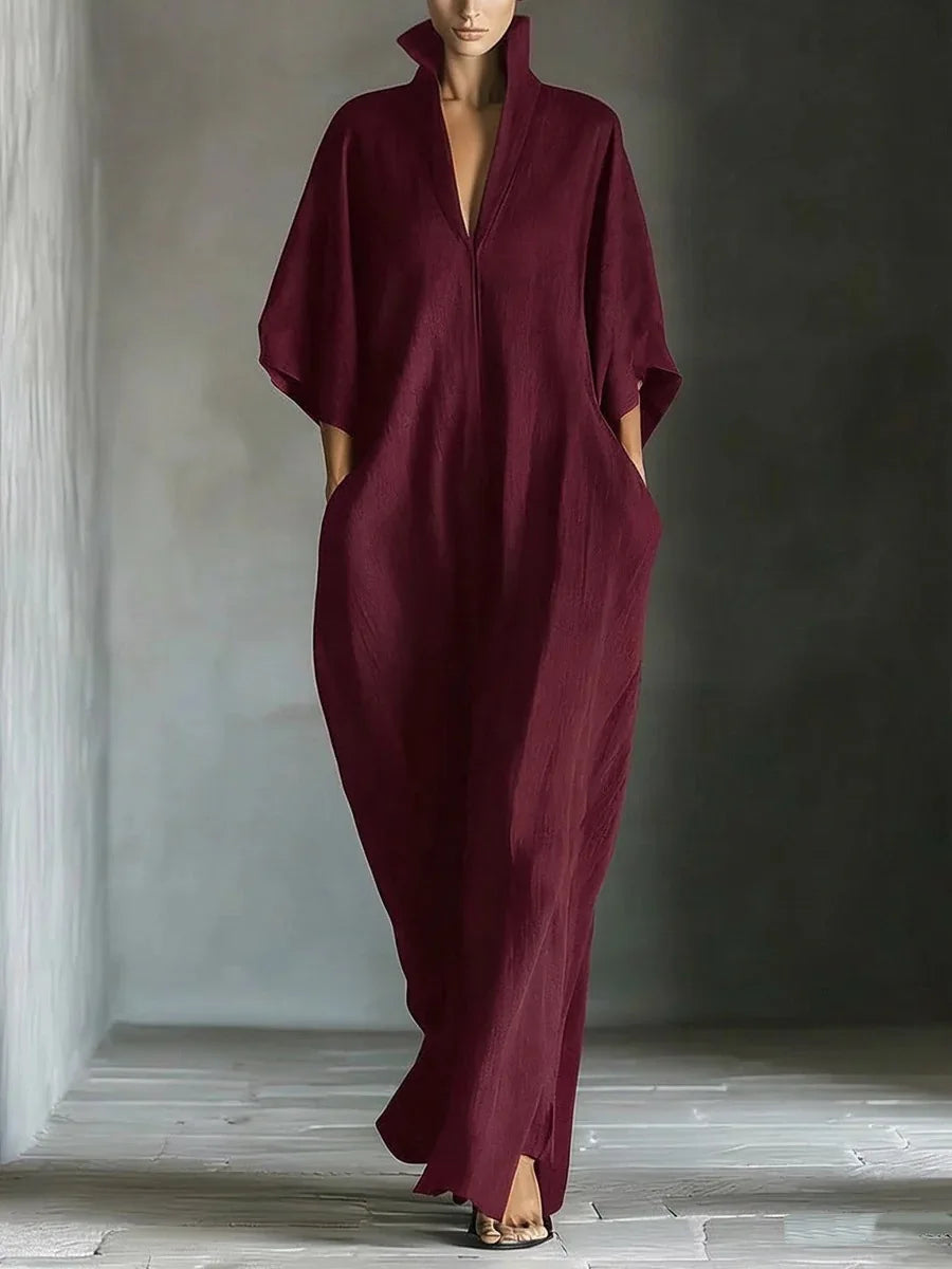 Pauline™ | Maxi Dress with Kimono Sleeves