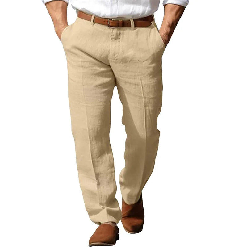 Lorenzo™ | Breathable Linen Summer Trouser