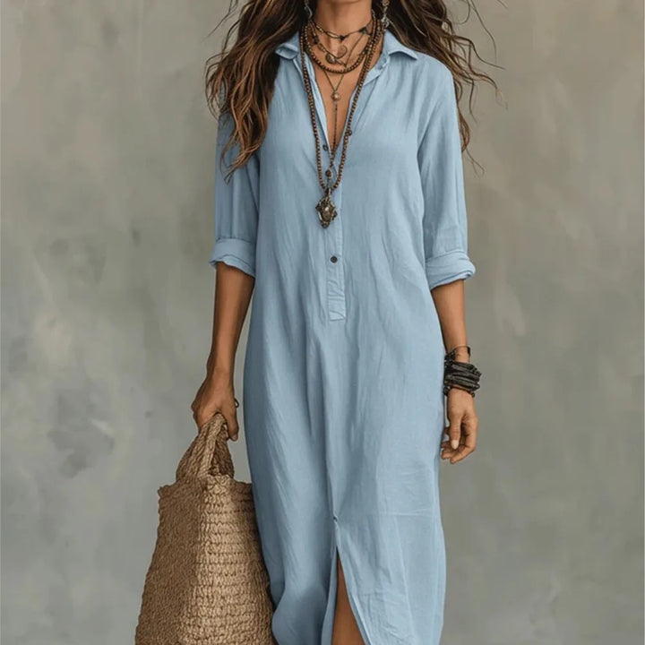 Lara™ | Elegant Flowing Maxi Dress