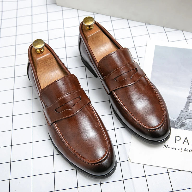 Dorian™ | Classic Business Leather Loafer