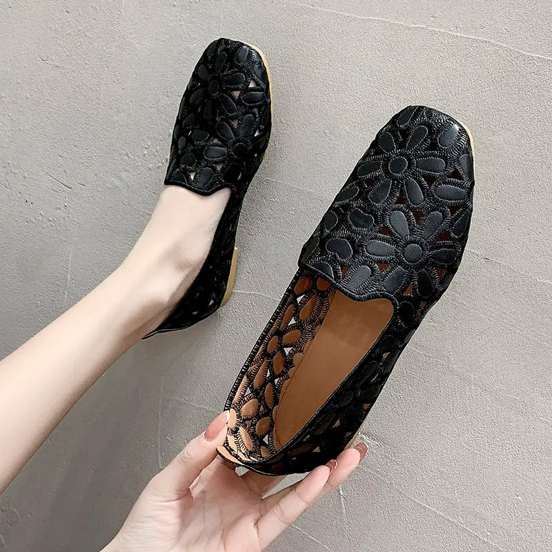 Anaïs™ | Breathable Orthopedic Summer Flat