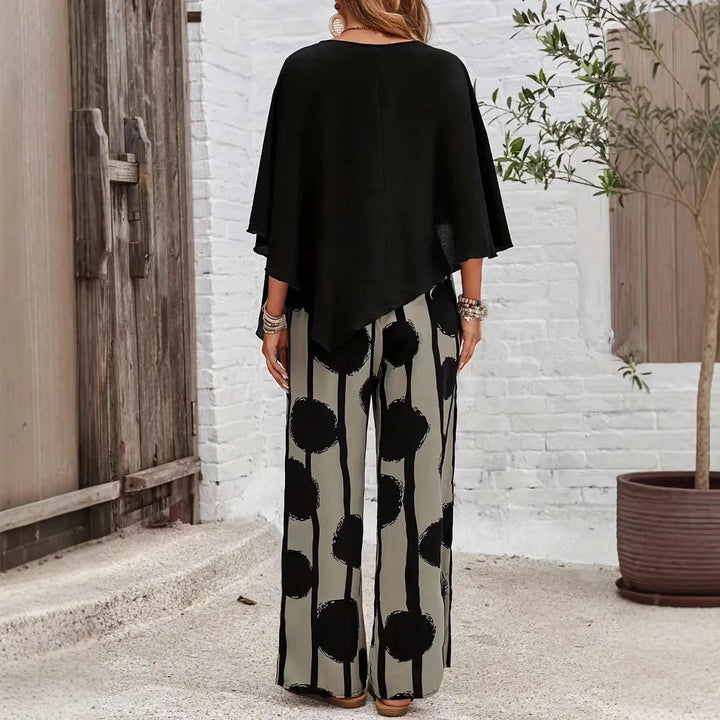 Odile™ | Floral Wide-Leg Pants