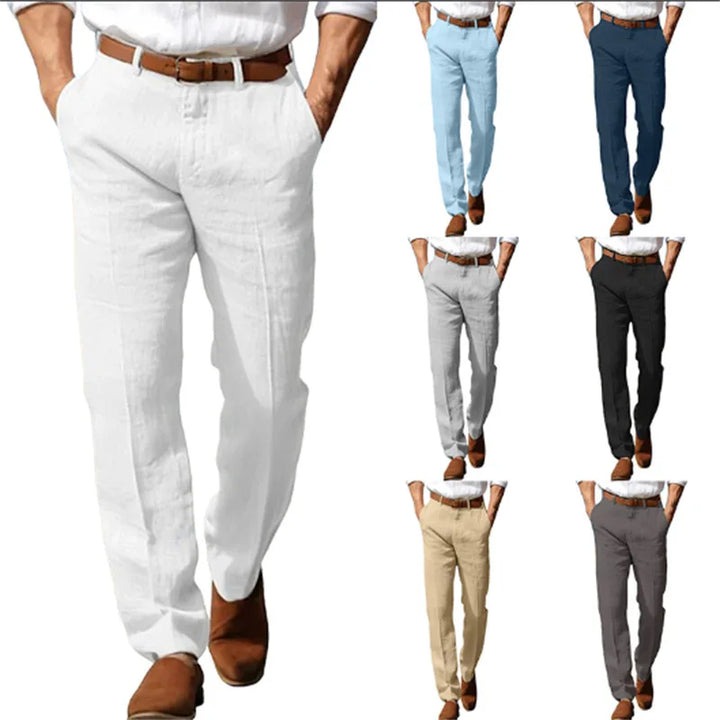 Lorenzo™ | Breathable Linen Summer Trouser