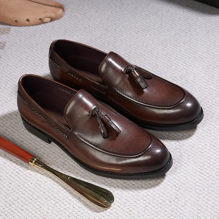 James™ | Classic Tassel Leather Loafer
