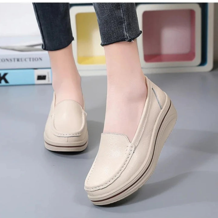 Celeste™ | Wedge Comfort Slip-On Loafer