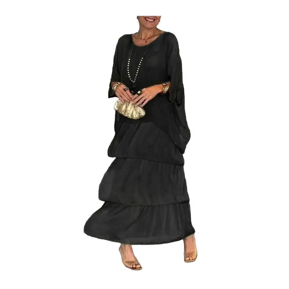 Élise™ | Elegant Flowing Maxi Dress