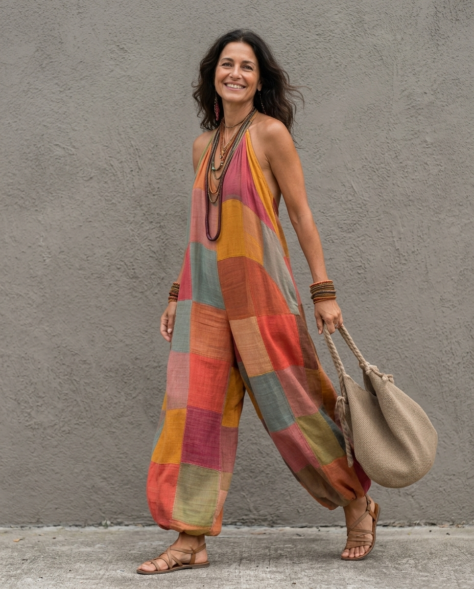 Roxane™ | Halter Wide-Leg Jumpsuit